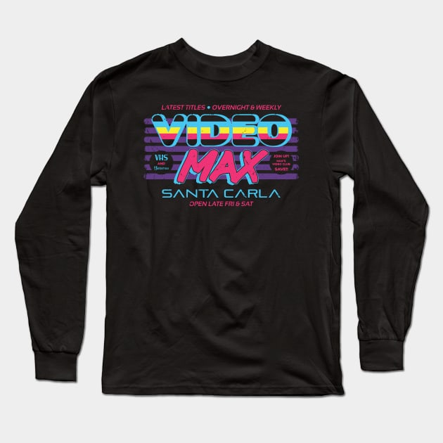 VideoMax Long Sleeve T-Shirt by GritFX